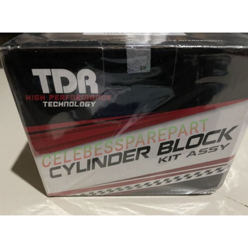 SILINDER BLOK ASSY BEAT KARBU SCOOPY KARBU SPACY KARBU BORE UP 54,5MM UP 130CC KERAMIK TDR