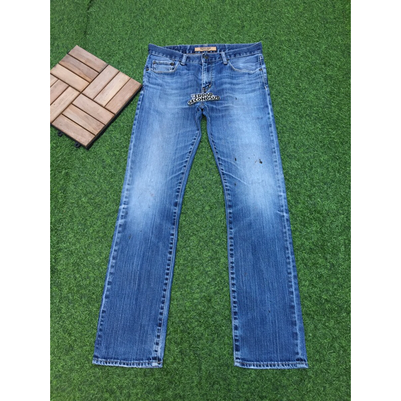 uniqlo blue jeans s001