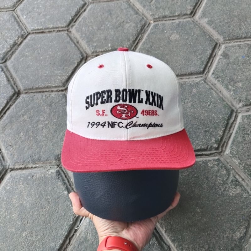 TOPI VINTAGE SUPERBOWL AMERICAN NEDDLE SECOND ORIGINAL