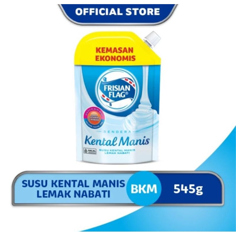 

FRISIAN FLAG KENTAL MANIS POUCH 545GR