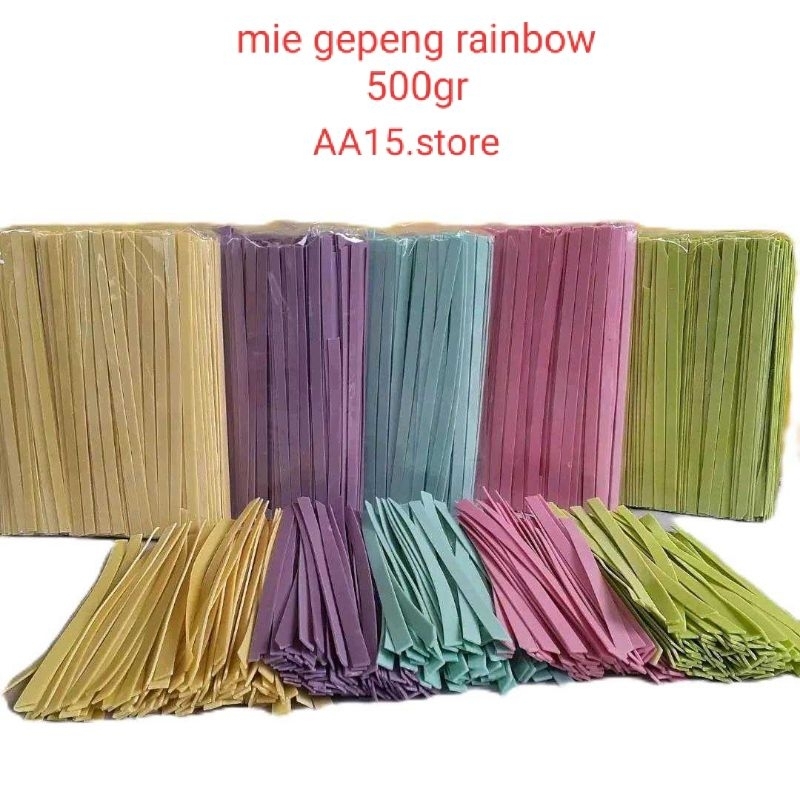 

AA15.store - Mie Gepeng Rainbow 500 gr