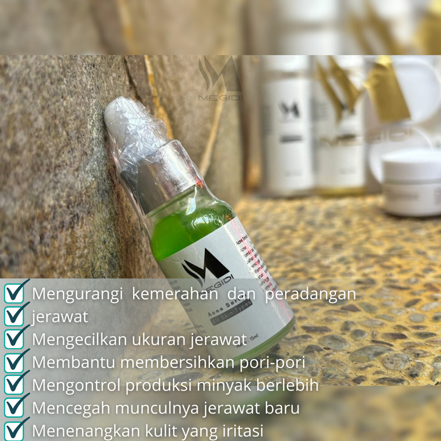 [MEGIDI] Acne Serum - Kulit Berjerawat - Kulit Berminyak