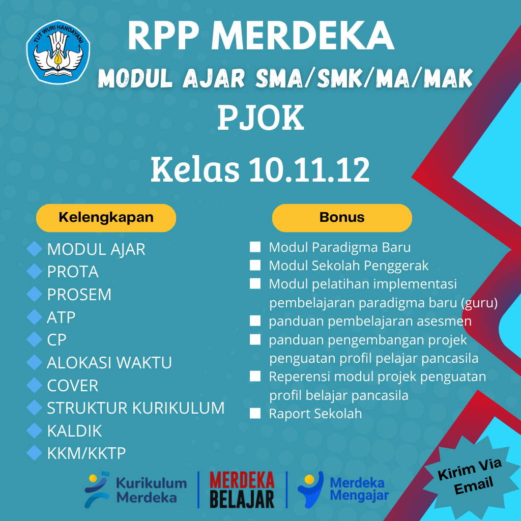 

Modul Ajar PJOK SMA Sederajat Kurikulum Merdeka