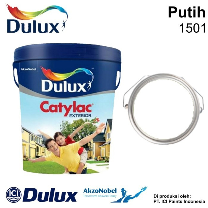 CAT DULUX CATYLAC EXTERIOR 25 KG - PUTIH / WHITE 1501