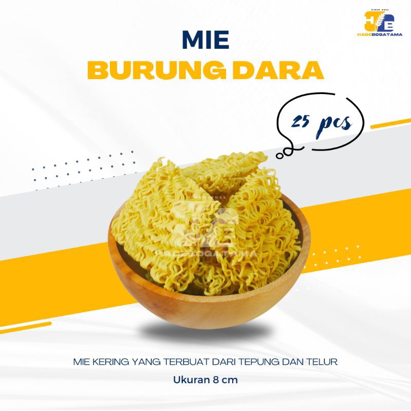 

Mie Burung Dara isi 25 bks (Pack)