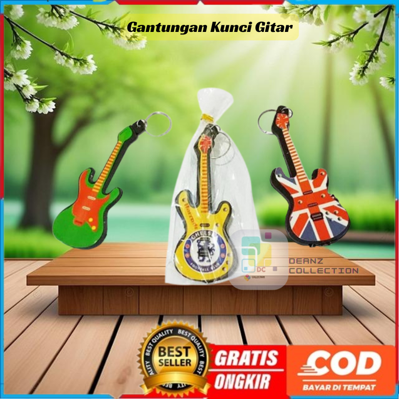Promo Murah Souvernir GANTUNGAN KUNCI Gitar Rokok Vespa Minuman Dan Snack Gantungan Kunci