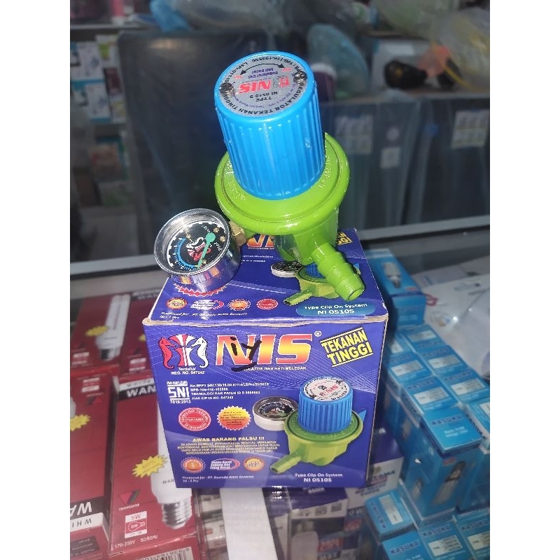 Regulator gas NIS