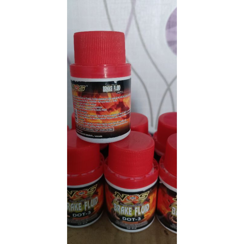 Brake fluid Dot-3/Minyak rem DOT-3/Brake fluid Nos DOT-3/Minyak rem untuk rem ABS