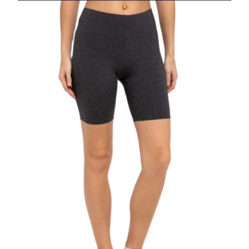 CELANA KETAT OPELON 40 CM ABU TUA, OPELON BIKE SHORT DARK GREY