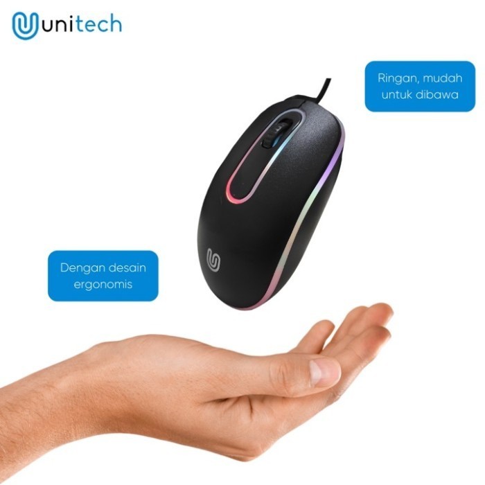 promo Mouse Unitech G7 mikuso Mos-371U Mos-372U Optical USB LED Wired Mouse Kabel 1200DPI