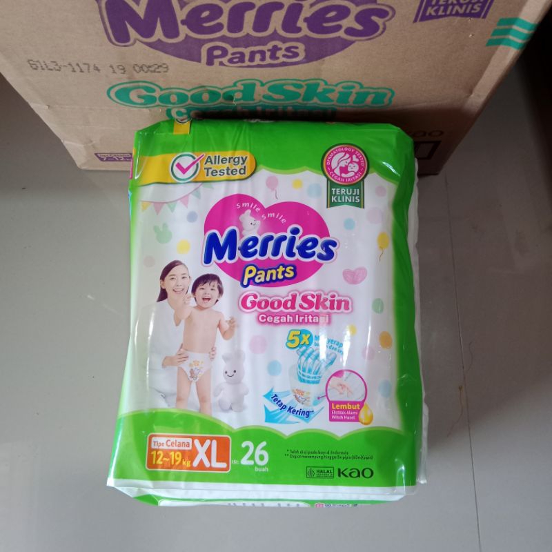 Pampers Merries XL 26