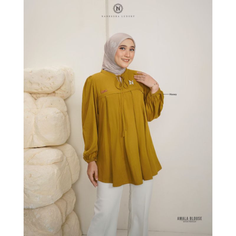 SPECIAL PRICE - AMALA BLOUSE by NADHEERA LUXURY | Blouse polos cantik rayon