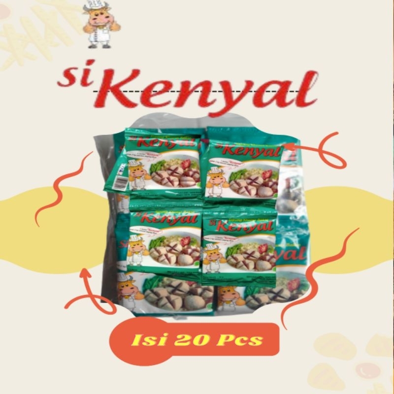 

Si Kenyal Tepung Pengenyal 32 Gram 1 Pack