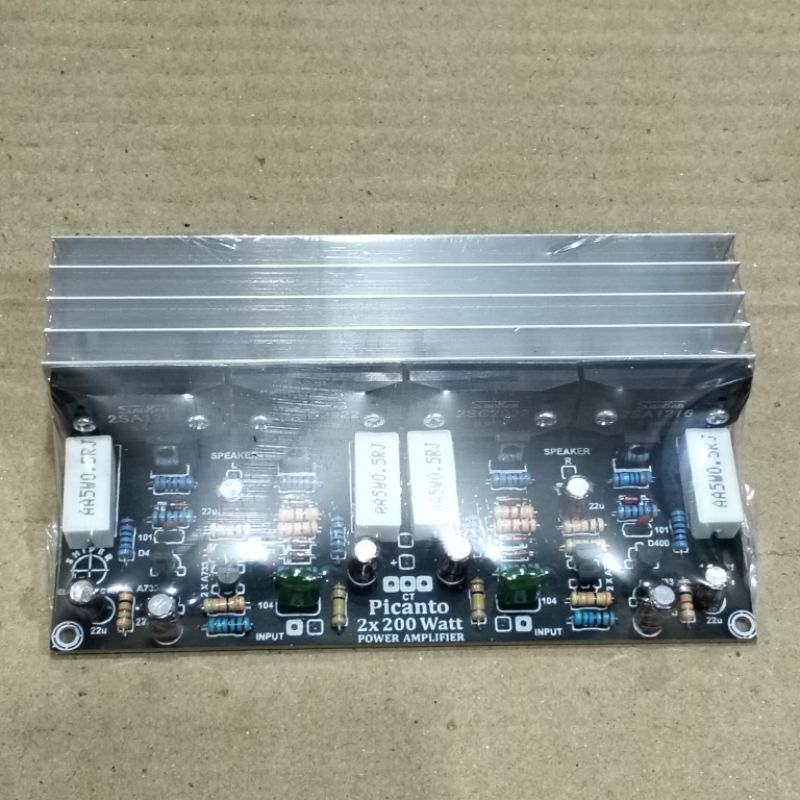 Kit power stereo Picanto 2 x 200 watt