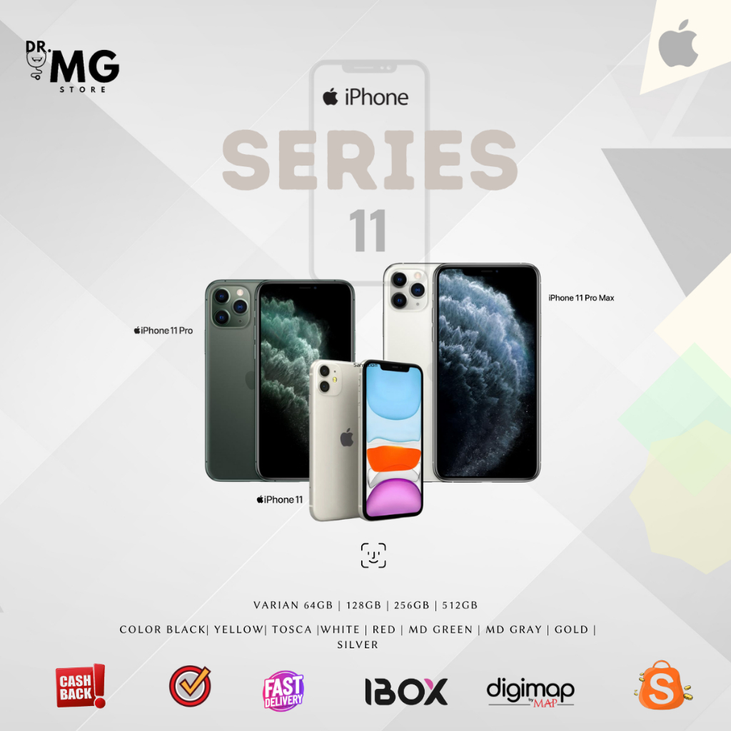 iPhone 11 | 11 pro | 11 Pro Max Original Resmi iBox