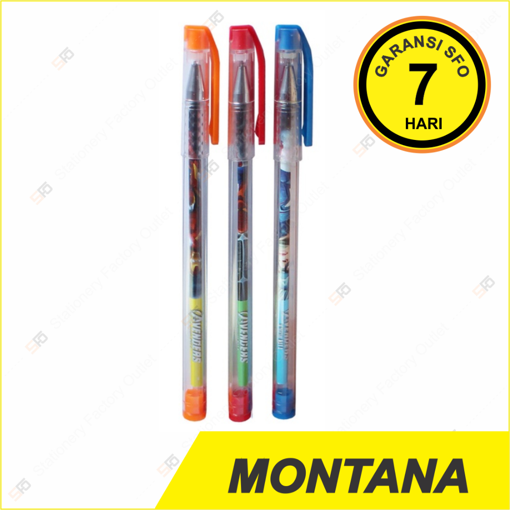 

Pen Gel Karakter Montana 441C