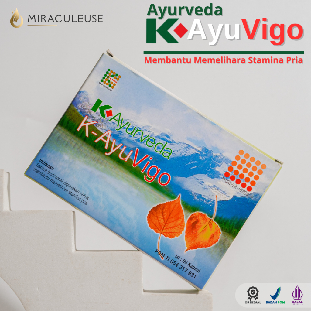 K Ayuverda AyuVigo 60 Capsules ORIGINAL K-LINK | AYU VIGO KLINK