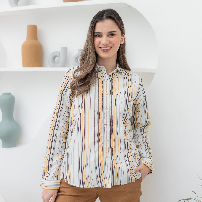 RILLEY - KEMEJA BLUS MIRANDA ATASAN BLOUSE WANITA KEMEJA SALUR