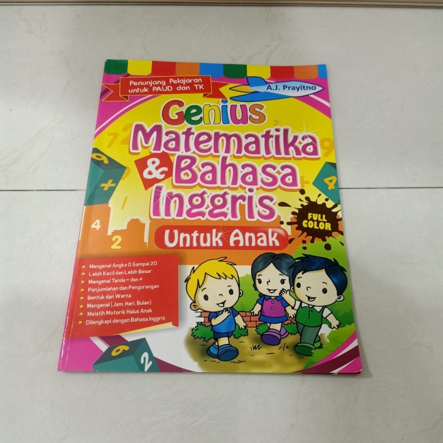 Buku aktivitas anak paud tk/buku anak tk/buku anak paud/buku belajar
