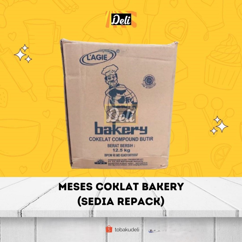 

Meses Coklat Lagie Bakery Coklat Compoudn Butir Meises Repack 250gr