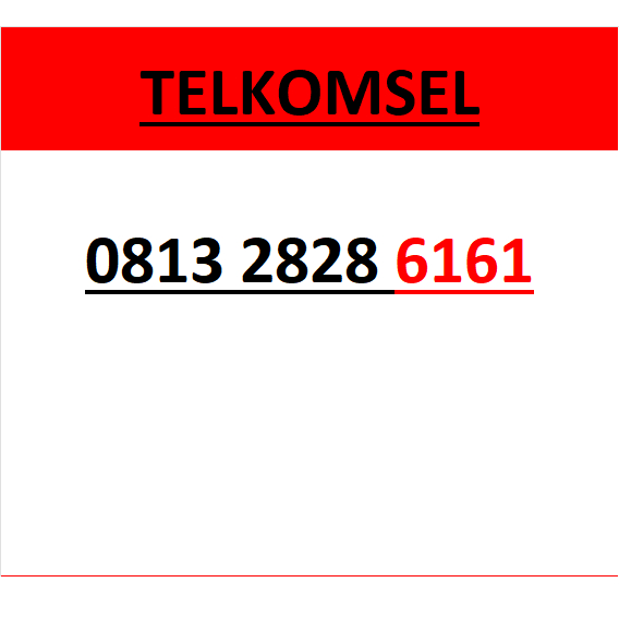 nomor cantik telkomsel simpati seri abab 6161 murah lengkap wn84 1100
