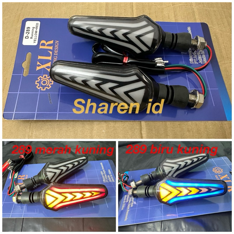 lampu sen Motor led Runing D289 senMoge variasi 2in1 Sen.Adv.Vario.Aerox.Byson.megapro.Vixion.Dll