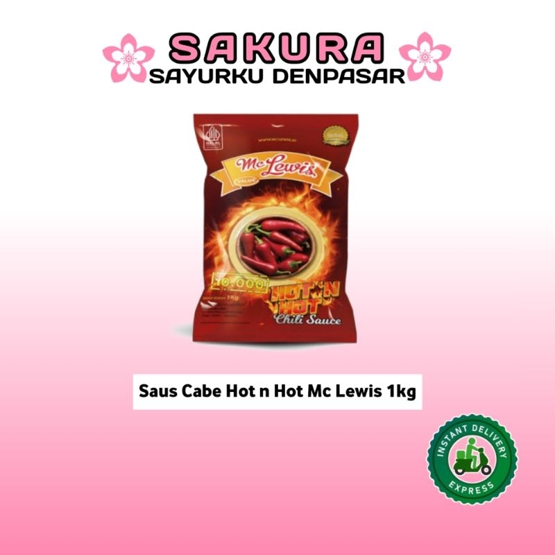 

Saus Cabe Hot N Hot Mc Lewis 1kg - SAKURA