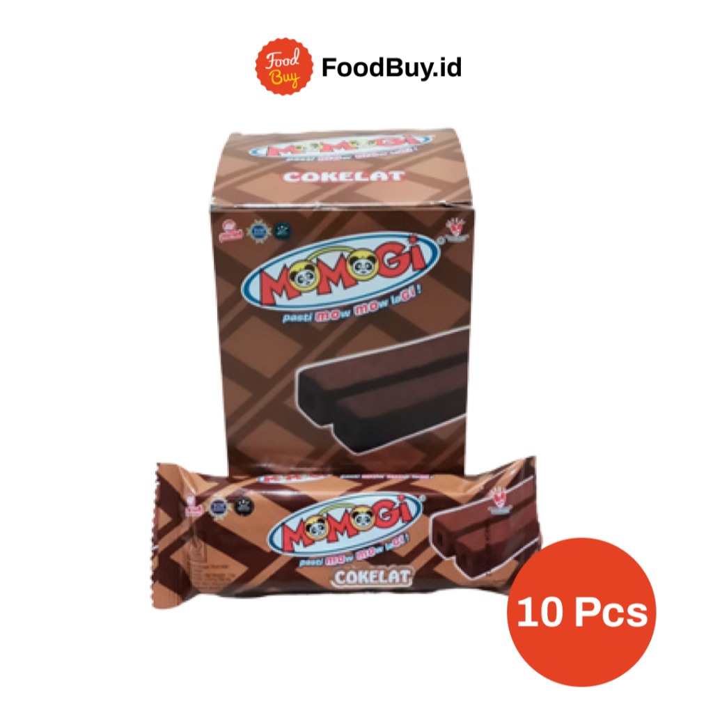 

Paket 1 Pack - Momogi Coklat 12gr Isi 10pcs