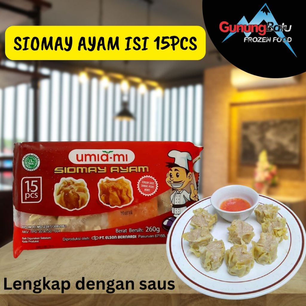 

UMIAMI SIOMAY AYAM VARIANS (ISI 15PCS DAN ISI 60PCS)