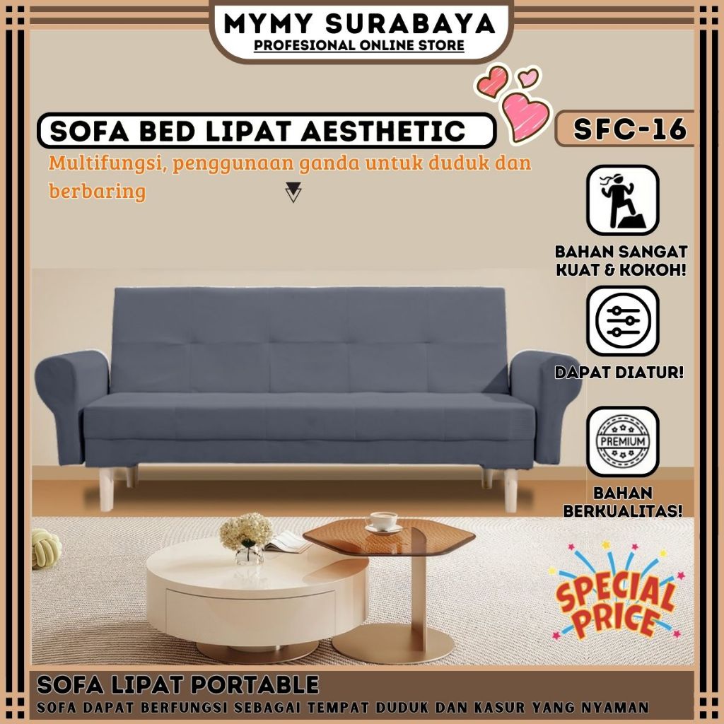MYMY.SURABAYA Sofa Ruang Tamu Minimalis Tempat Duduk Sofa Empuk Sofa Tidur Sofa Minimalis Bisa Untuk
