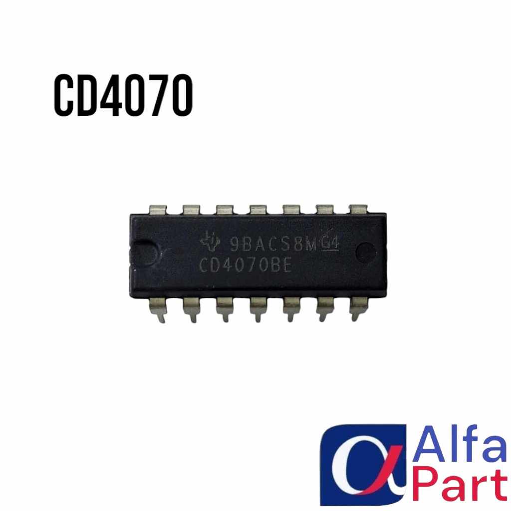 IC CD4070BE CD 4070 ORIGINAL