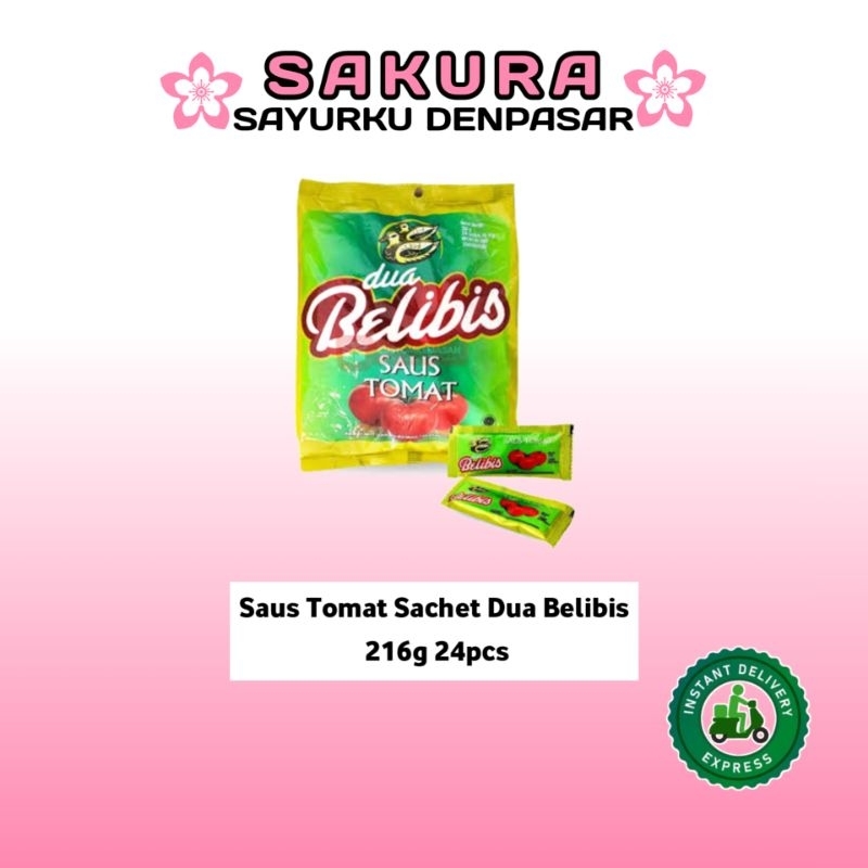 

Saus Tomat Sachet Dua Belibis 216g 24pcs - SAKURA