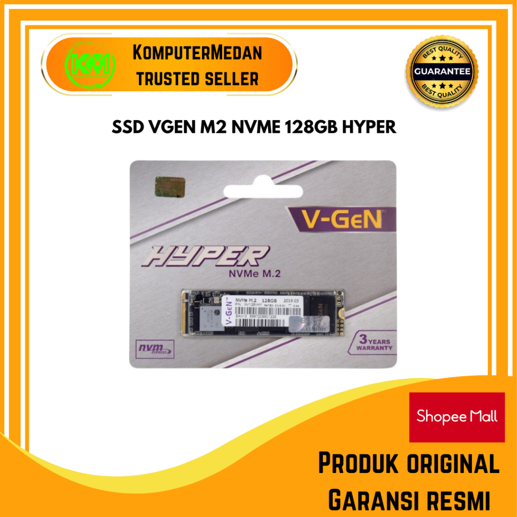 SSD VGEN M2 NVME 128GB HYPER