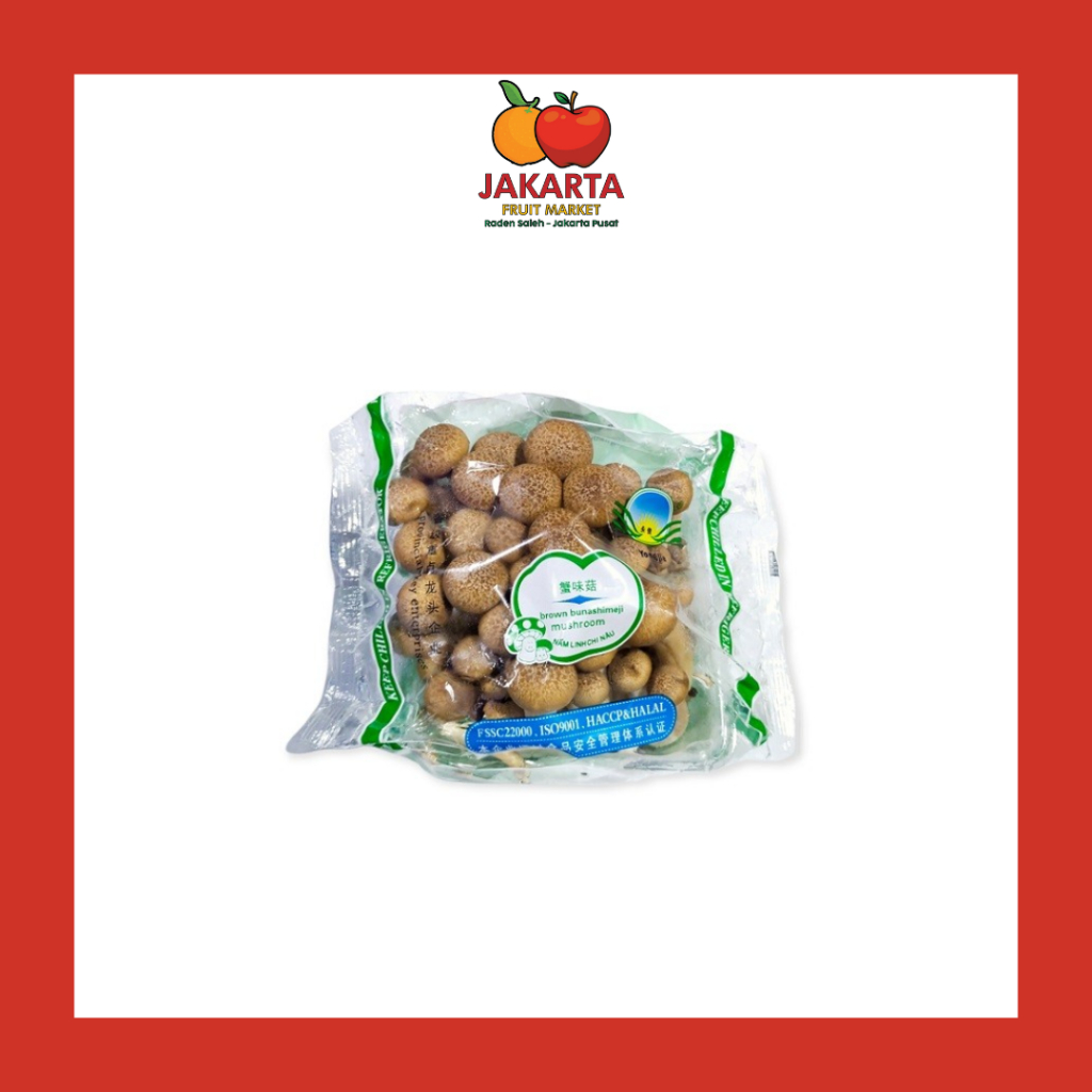 

BROWN SHIMEJI MUSHROOM 150 GR / JAMUR SHIMEJI COKELAT