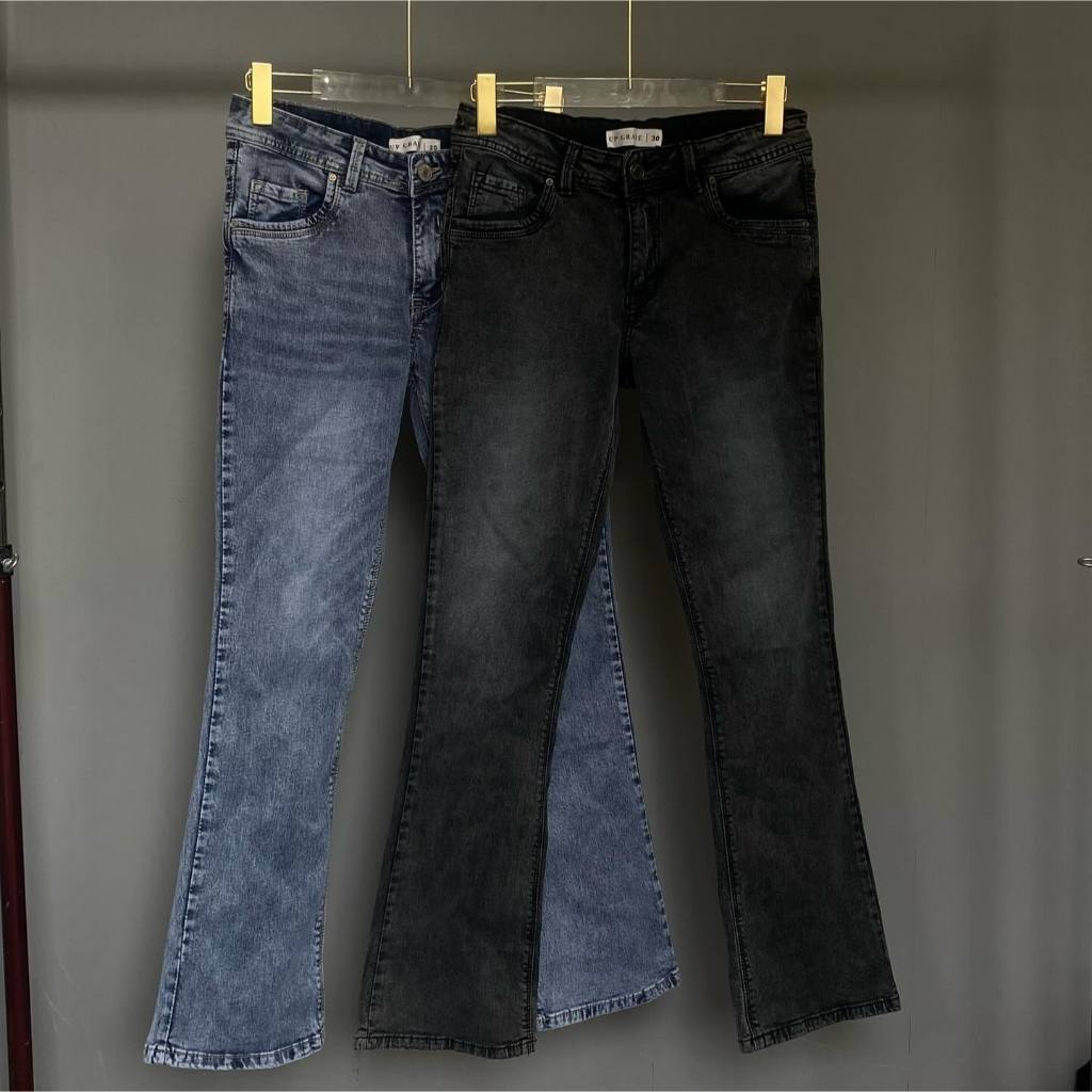 [ UPGRADE ] CELANA JEANS CUTBRAY WANITA PANJANG LIGH /BOOTCUT JEANS LIGH PREMIUM