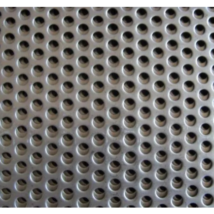 Plat Peforated Stainless tebal 1,5mm Lubang 5mm Custom