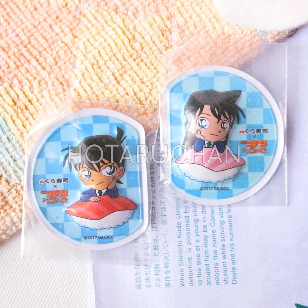[OFFICIAL] Detective Conan: The Crimson Love Letter x Kura Sushi - 3D Sticker
