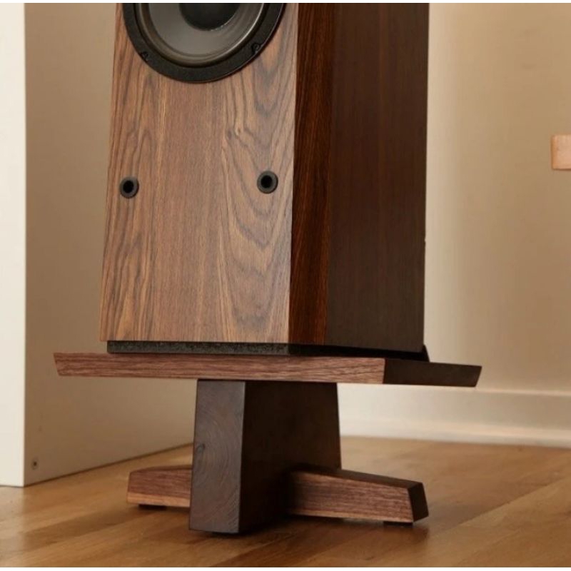 Premium Wooden Stand Speaker / Dudukan Rak Spiker Kayu Spiker Monitor Speaker aktif