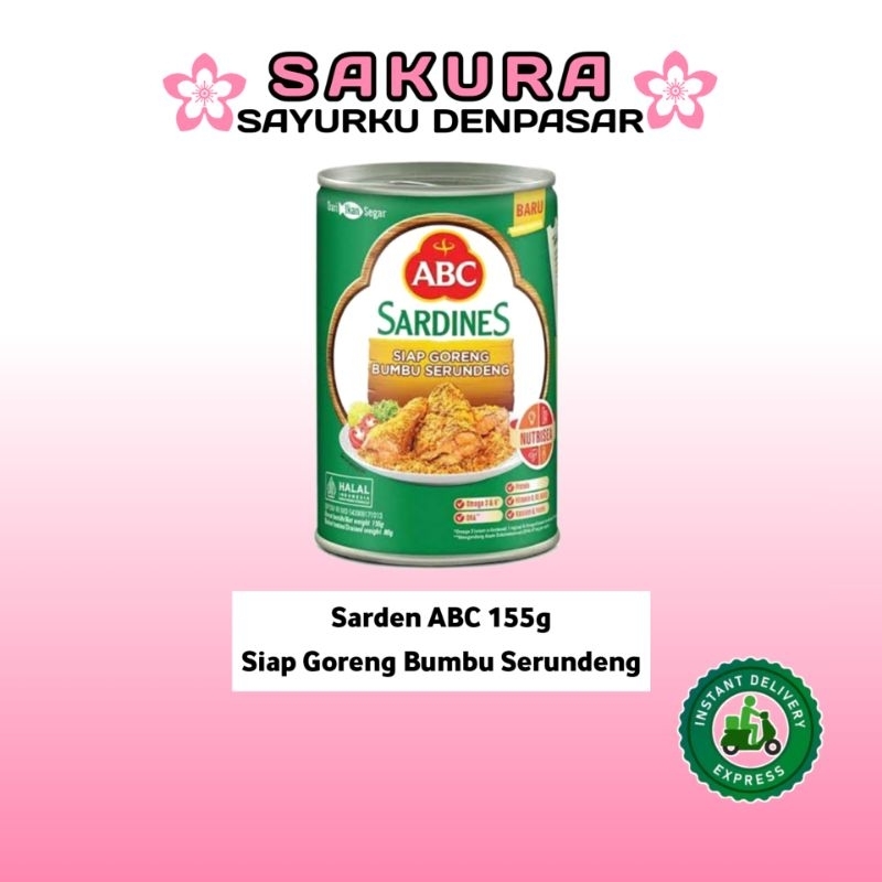 

Sarden ABC Bumbu Serundeng 425g - SAKURA