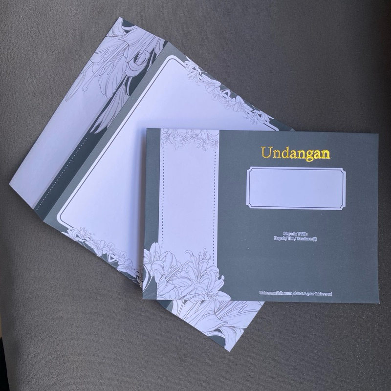 

Blanko Kosong + Amplop Pernikahan Keren Aesthetic