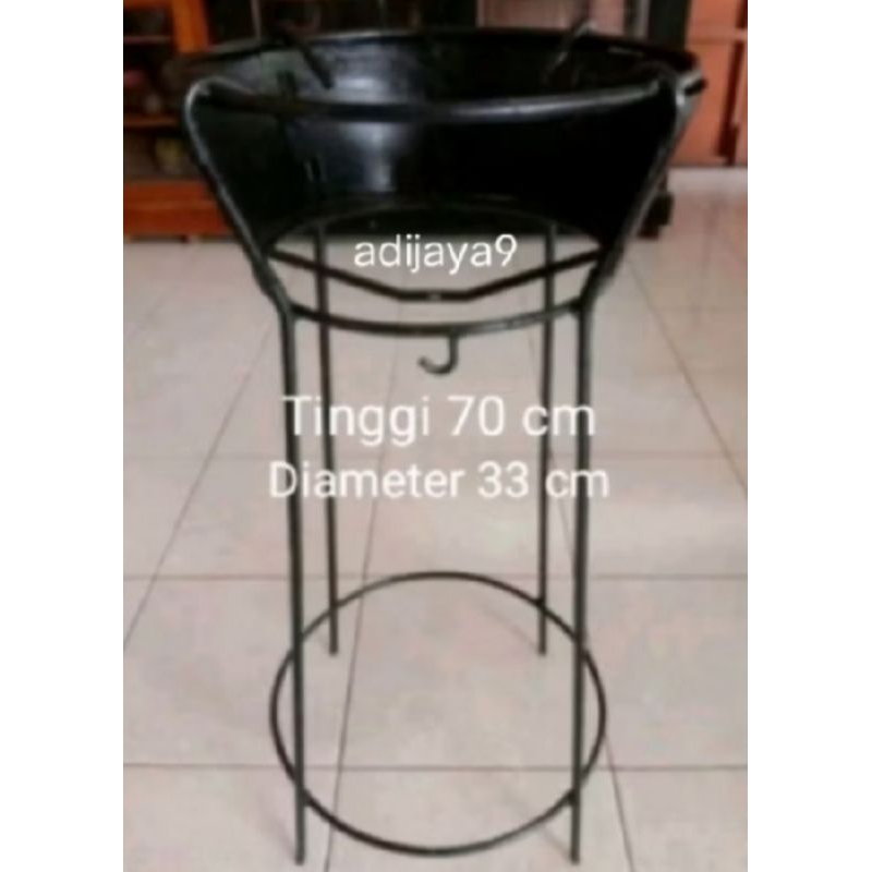 Tungku kompor semawar tinggi besar jumbo sedang