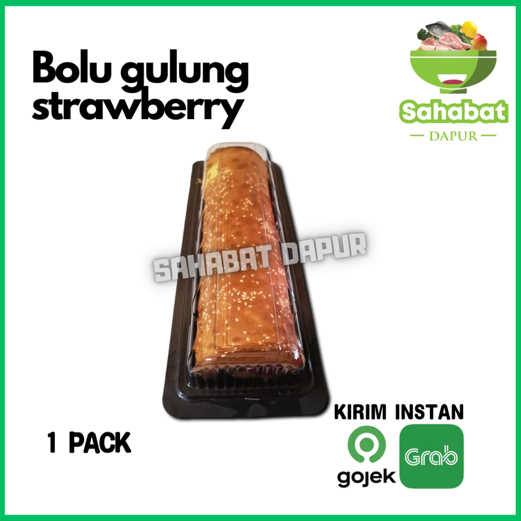 

Bolu Gulung Strawberry - Sahabatdapur