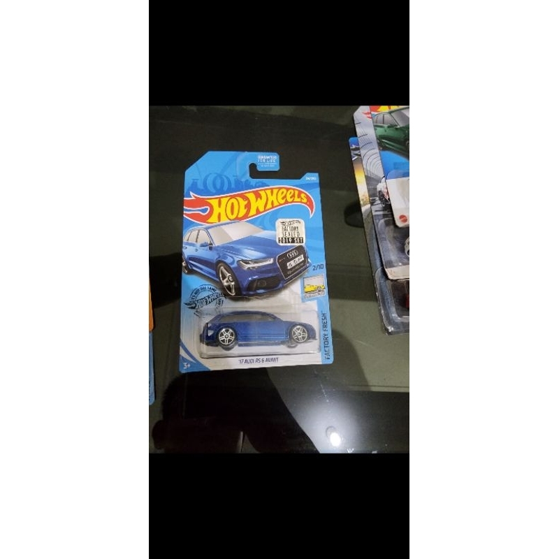 HOTWHEELS AUDI RS6 AVANTGARDE WAGON FS FACTORY SEALED BIRU