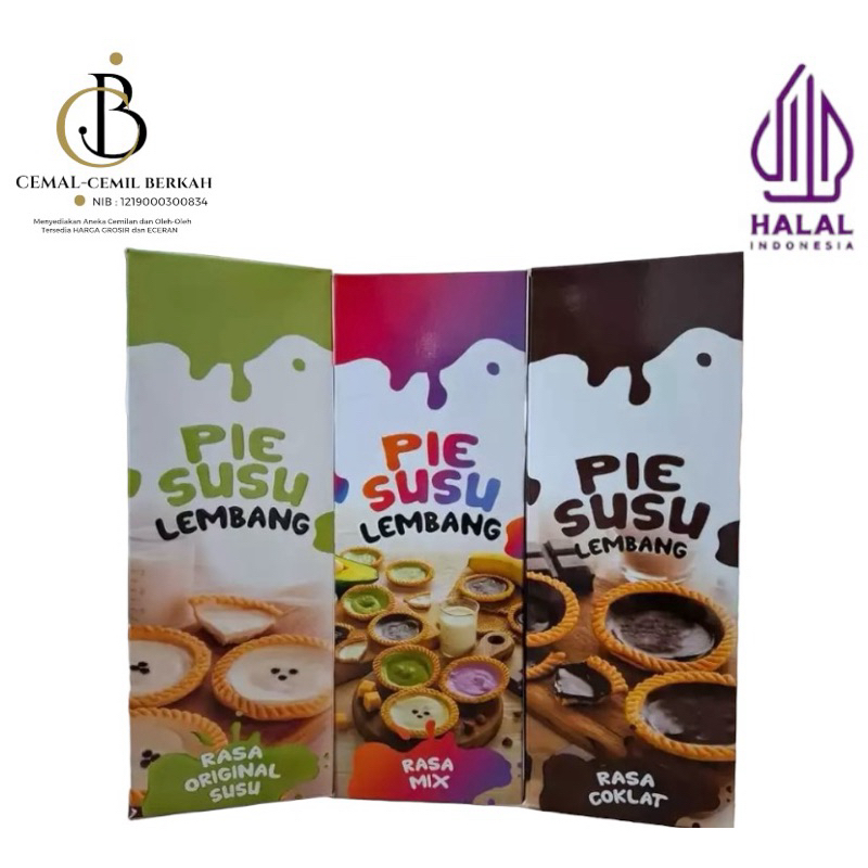 

OLEH-OLEH PIE SUSU LEMBANG BANDUNG VARIAN RASA