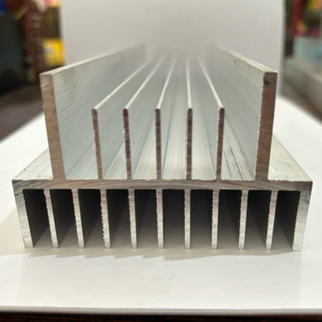Heatsink 18 Sirip 25cm | Pendingin aluminium 2U 18 sirip 25 cm
