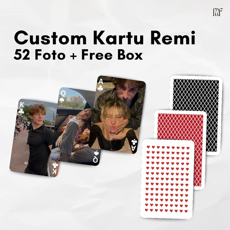 Custom Kartu Remi