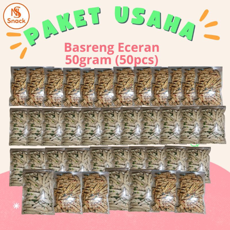 

PAKET USAHA BASRENG eceran 50gram (50 pcs)