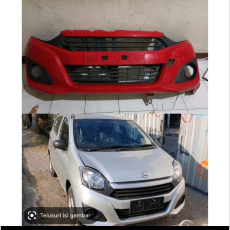 bemper depan ayla C1000 tahun 2017