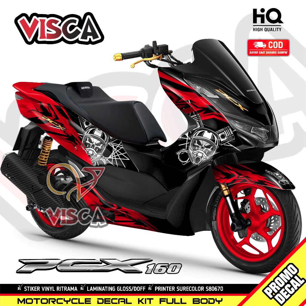 Decal Pcx 160 Full Body 2022 Stiker Pcx 160 Full Body 2022 Dekal Pcx 160 Full Body 2022 Stiker Pcx 1