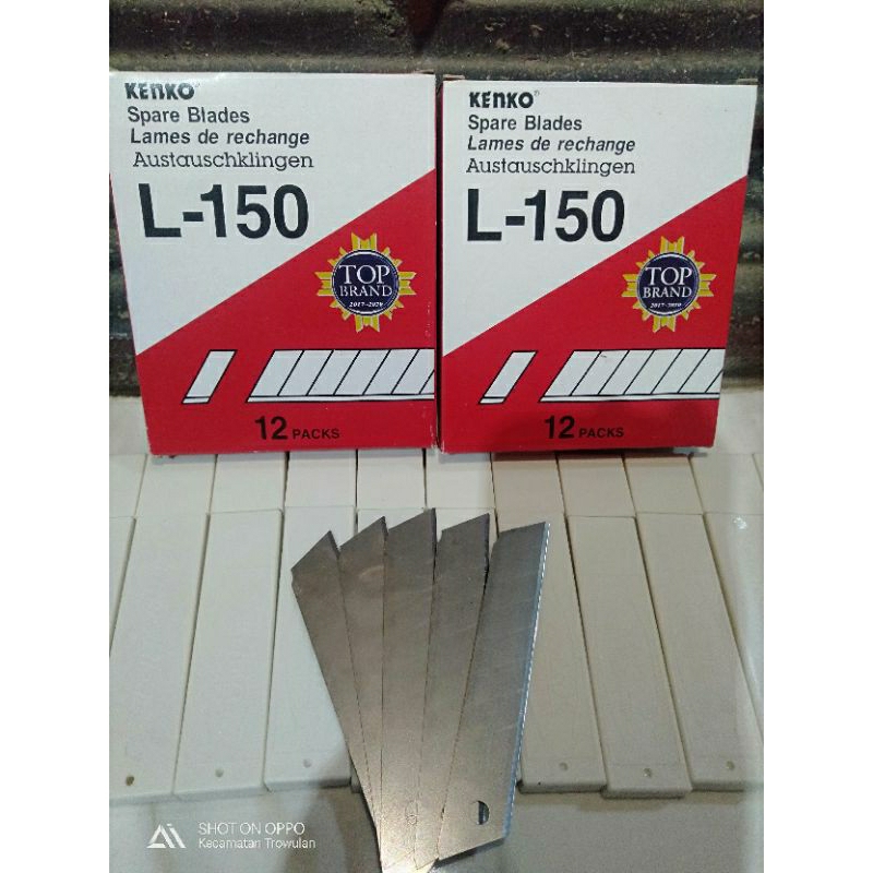 

REFILL CUTTER KENKO BESAR L-150 ECER pertube/5cutter